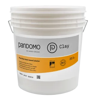 PANDOMO Clay Feinputz auf Kalk-Lehmbasis