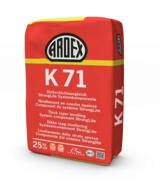 ARDEX K 71 Dickschichtausgleich