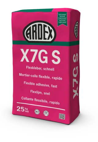 ARDEX X 7G S Flexkleber, schnell