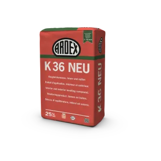 ARDEX K 36 NEU Ausgleichsmasse, innen und außen