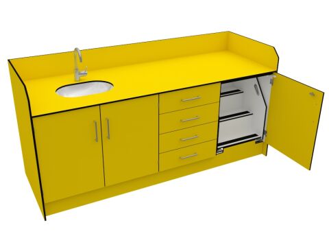 Die einzige TÜV-geprüfte Wickeltisch-Kombination und Made in Germany