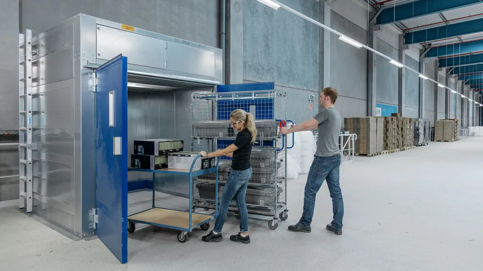 Güteraufzug Lödige ESCORTA® – für den sicheren und effizienten Transport von Waren und Personen