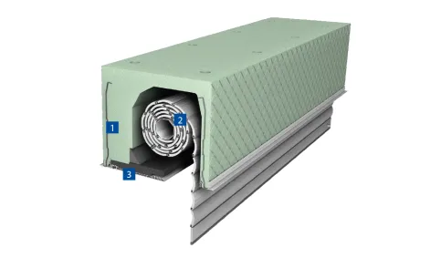 ROKA-THERM® 2 mit Revision von innen ermöglicht die einfache Revision im Bedarfsfall.