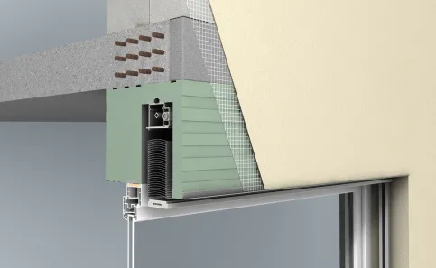 Leichtbau-Raffstorekästen von Beck+Heun passen für jedes Mauerwerk - egal welche Maße, Schachthöhen, Aussparungen und Anforderung an die Konstruktion.