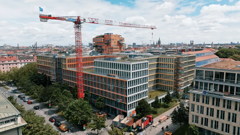 Das New Ganghofer in München – Paradebeispiel eines erfolgreichen Sanierungs- und Recyclingkonzepts.