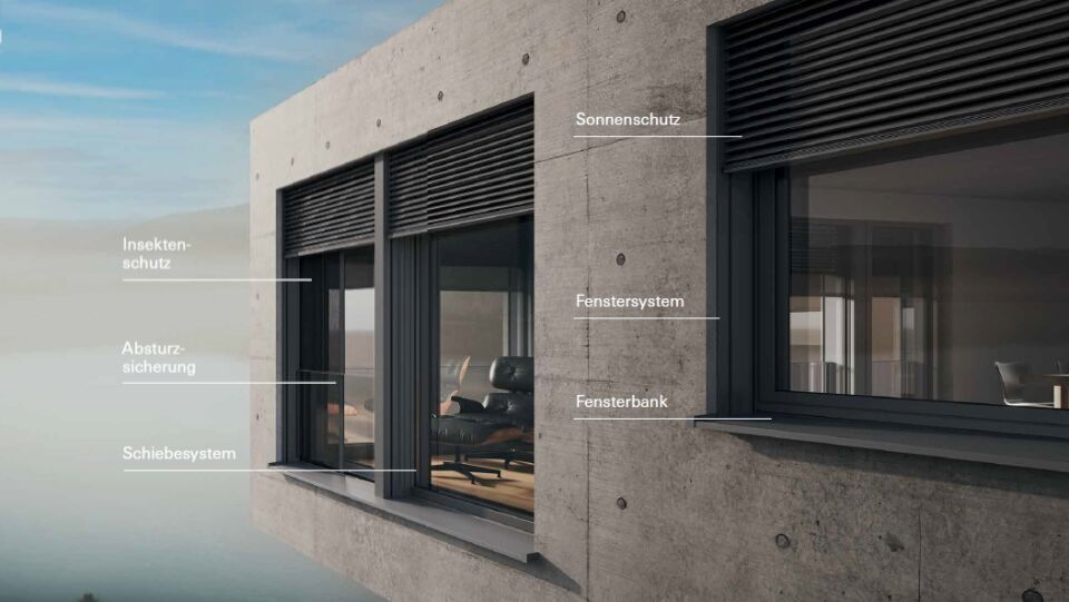Schüco Perfect Fenstersystem Schüco Perfect Fenstersystem