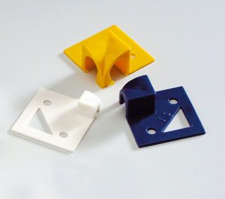 Viertelkreis Innenecke, Aluminium, silber matt, Vollmaterial, 10mm