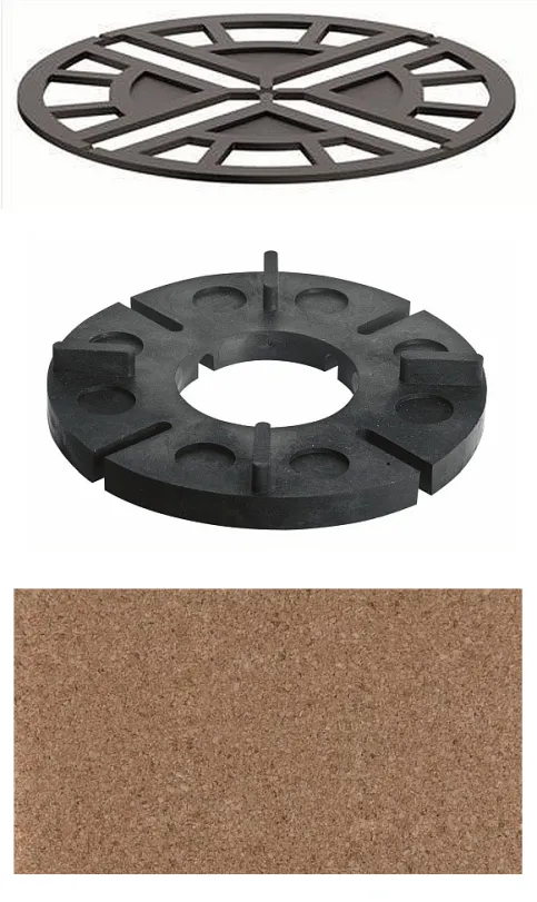 1. BLANKE STELZ-TEC 10, 2. BLANKE STELZ-LEVEL, 3. BLANKE STELZ-PAD