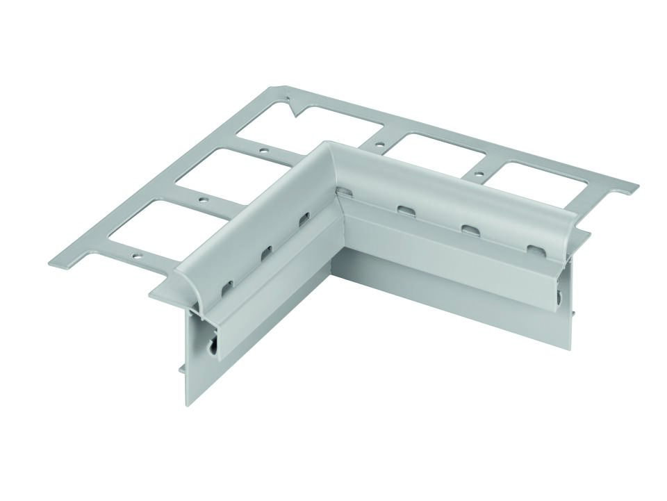 BLANKE BALKON-DRAINVIERTELKREIS, Innenecke, Aluminium
