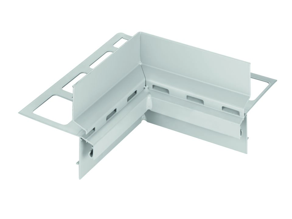 BLANKE BALKON-DRAINKIESLEISTE, Innenecke, Aluminium
