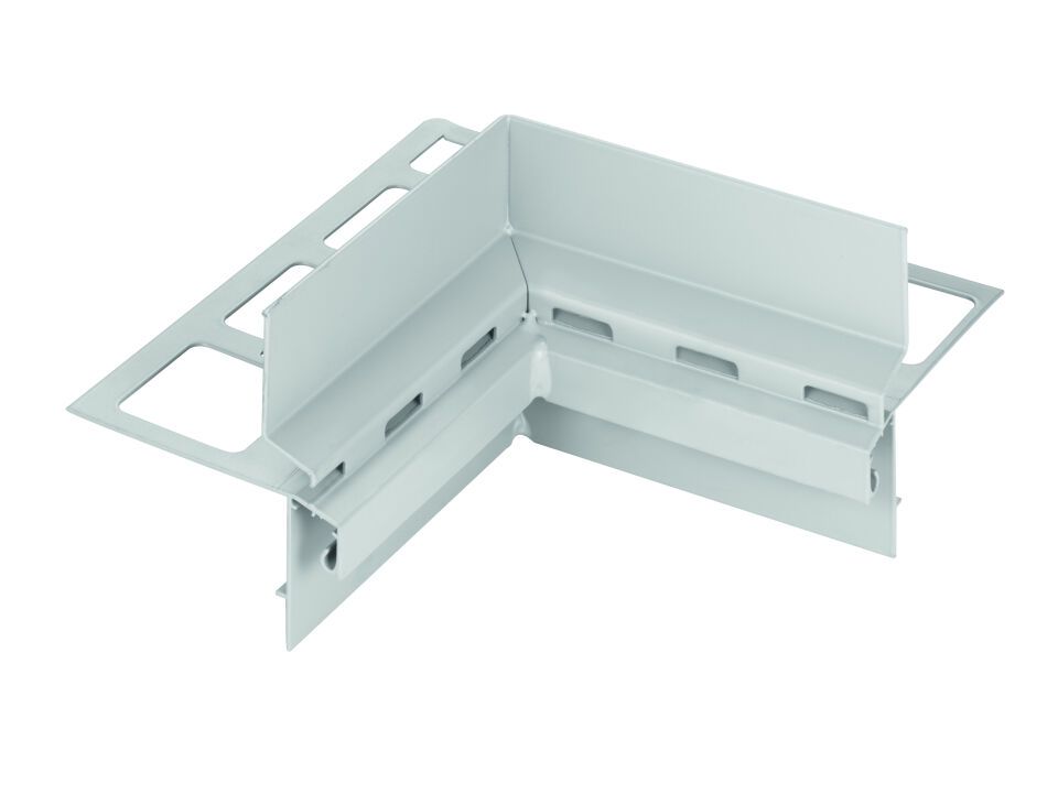 BLANKE BALKON-DRAINKIESLEISTE, Innenecke, Aluminium