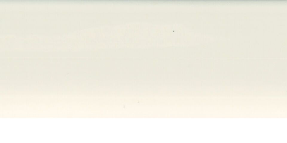 BLANKE VIERTELKREISPROFIL, Kunststoff