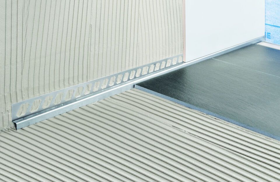 BLANKE AQUA-WAND, Edelstahl, gebürstet
