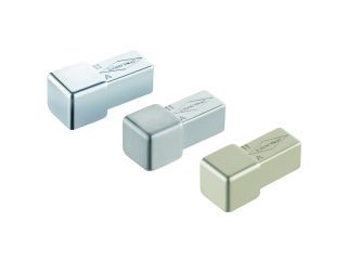 BLANKE CUBELINE Eckstück, Aluminium, beschichtet