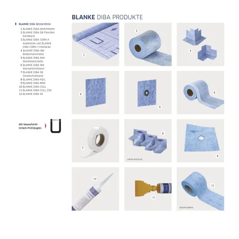BLANKE DIBA Systembestandteile