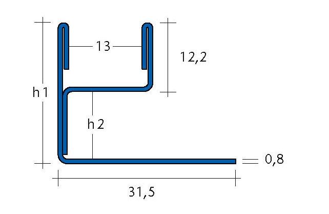 BLANKE AQUA-GLAS, Edelstahl