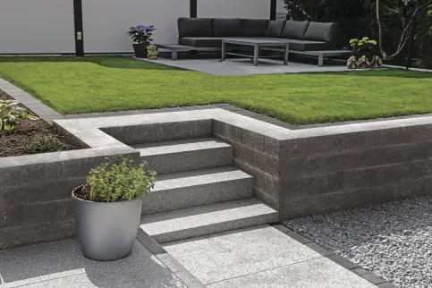 BossIntak light-Mauerblock, basalt-anthrazit