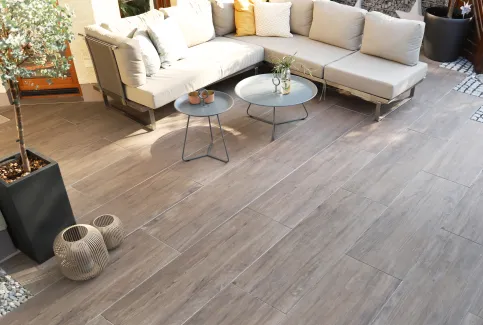Keramikplatten Legno, dunkelbraun