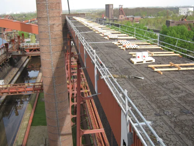 Sifatec Absturzsicherungen bei der Zeche Zollverein