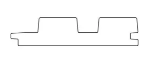 Profilskizze Duo 32 x 140