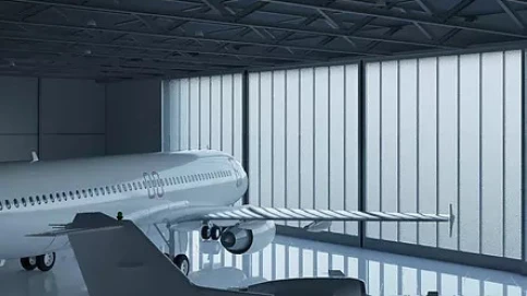 Hangartore aus Fiberglas