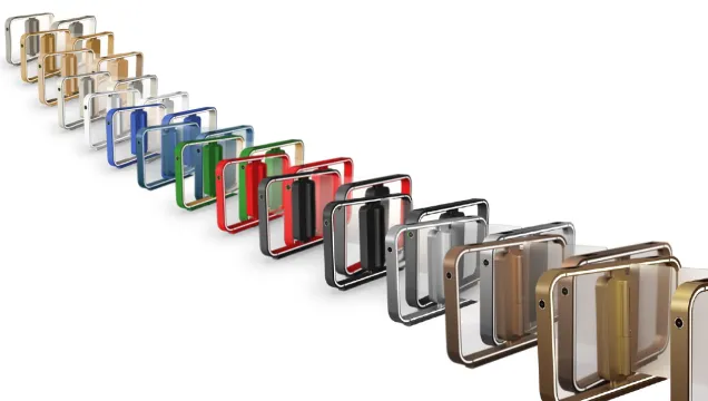 ASSA ABLOY Farben, Oberfläche pulverbeschichtet
