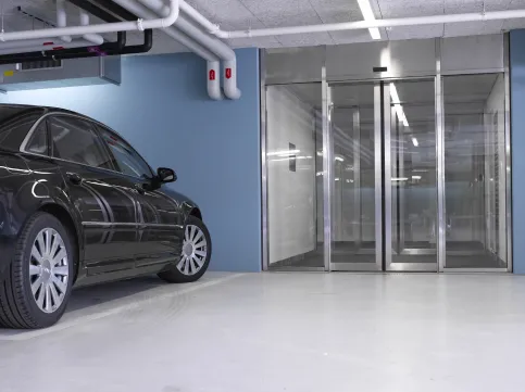Verstärkte Rahmentüranlage