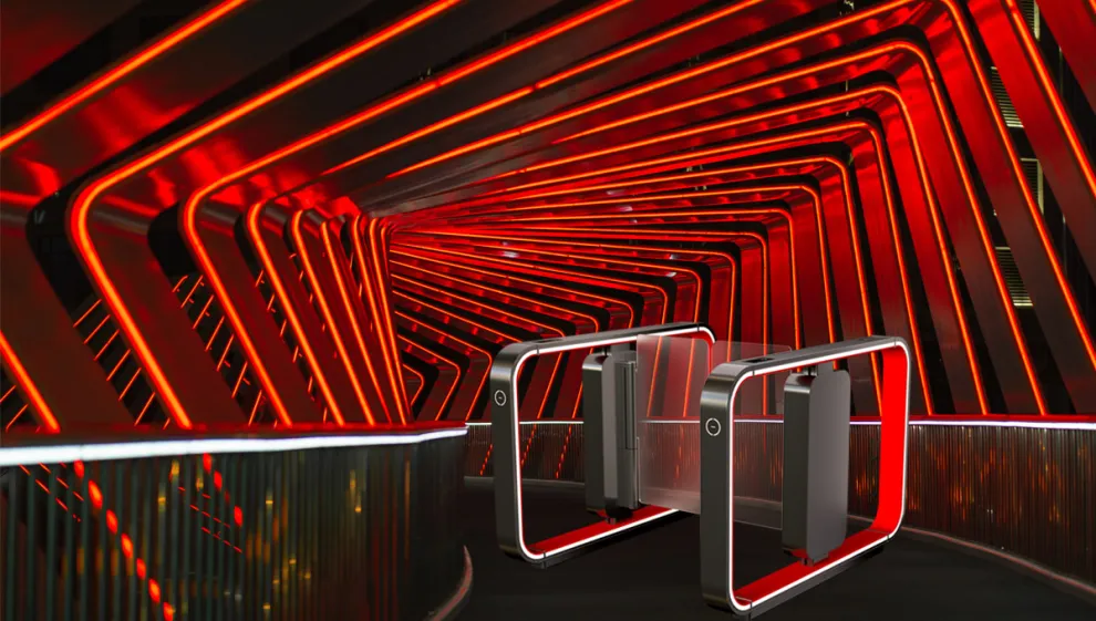 ASSA ABLOY SG Expression in Schwarz und Rot