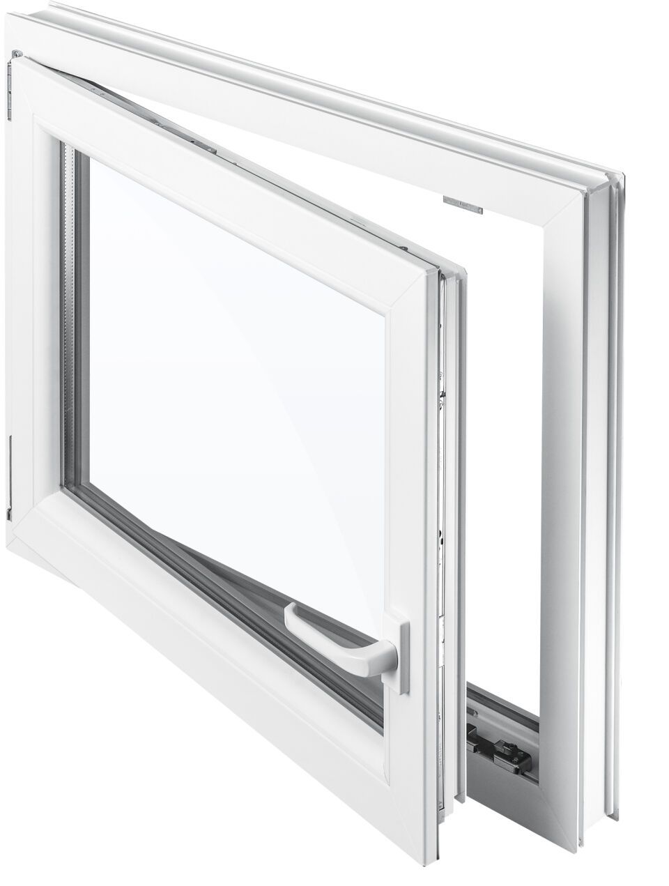 MEALON Kunststoff-Fenster Dreh-Kipp Komfort