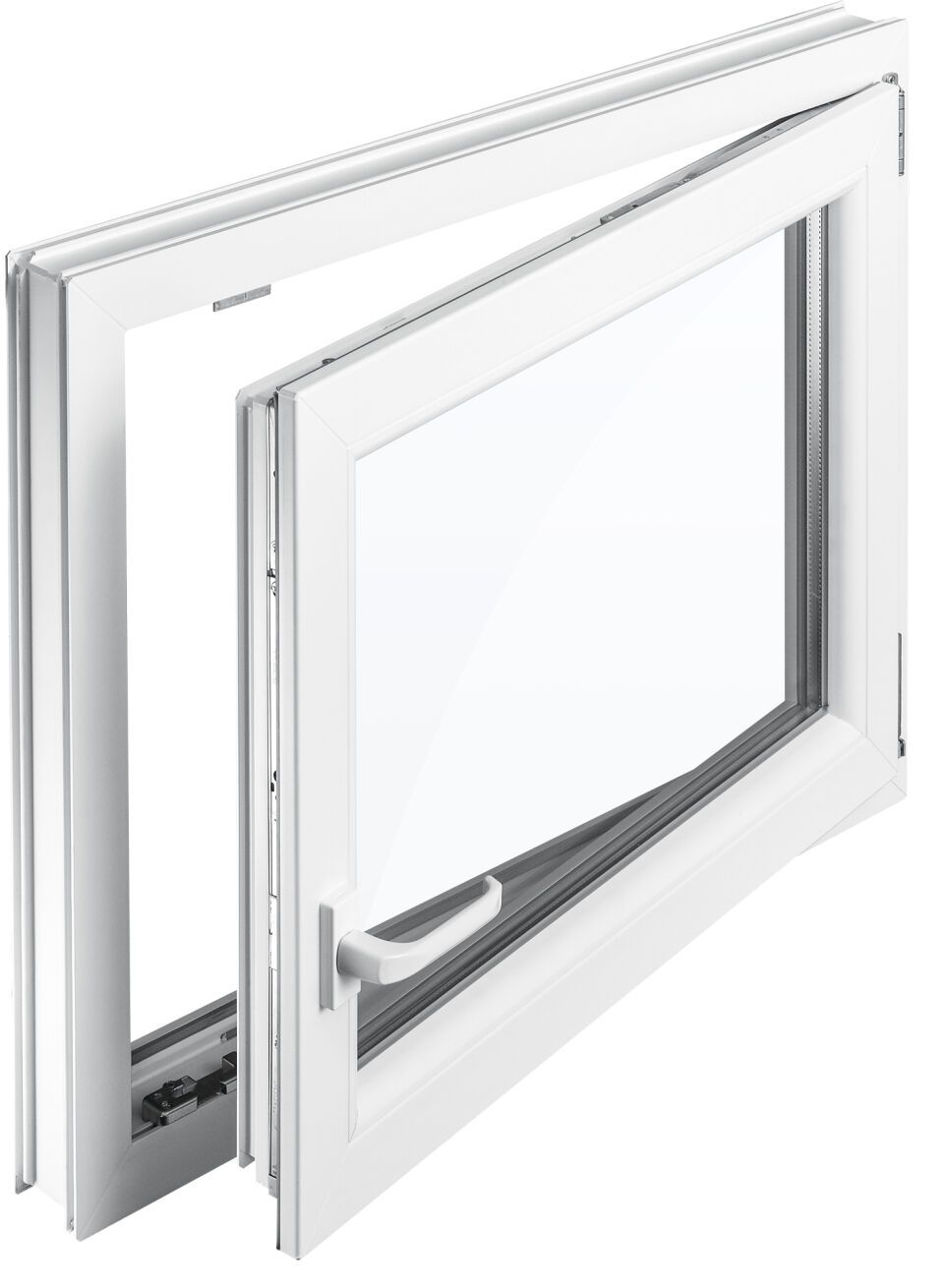 MEALON Kunststoff-Fenster Dreh-Kipp Komfort