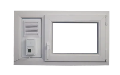 MEALUXIT Zargenfenster Fenstereinsatz mit MEALÜFT AIR