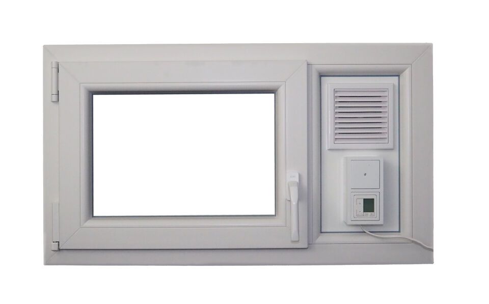 MEALUXIT Zargenfenster Fenstereinsatz mit MEALÜFT AIR
