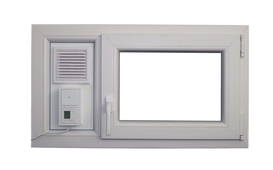 MEALUXIT Zargenfenster Fenstereinsatz mit MEALÜFT AIR