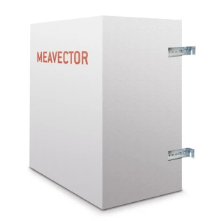 MEAVECTOR Lichtschächte aus hellem Sichtbeton