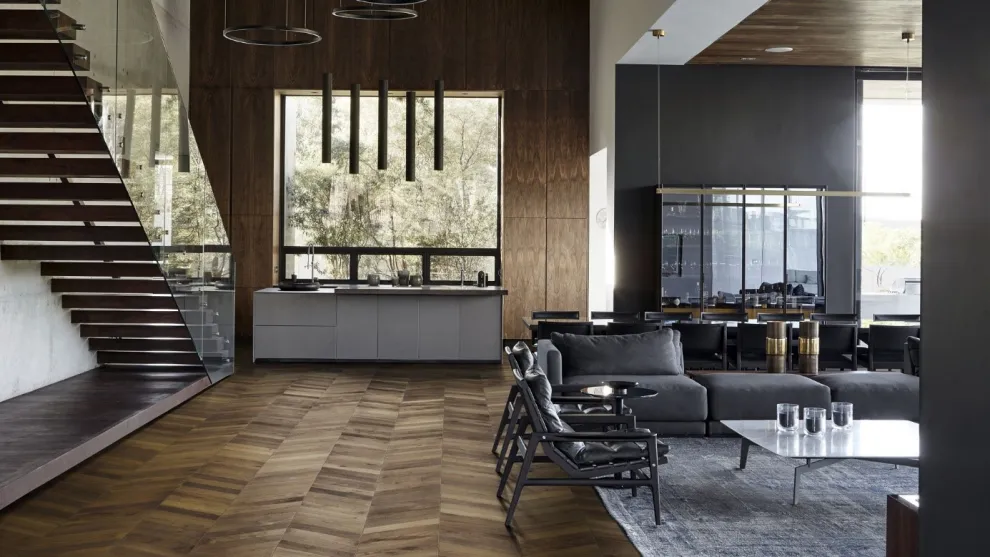 Kährs Chevron Dark Brown