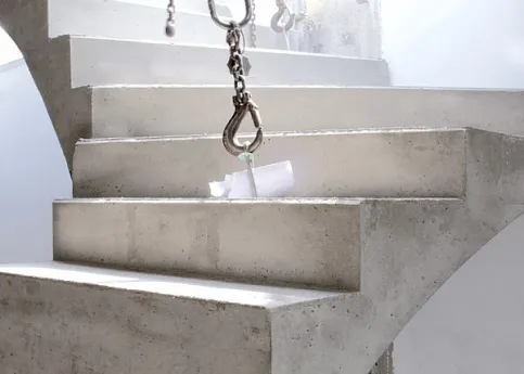 STEP – Element-Treppen, Betonfertigteiltreppe