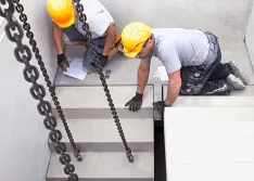geradläufig - Betonfertigteiltreppe