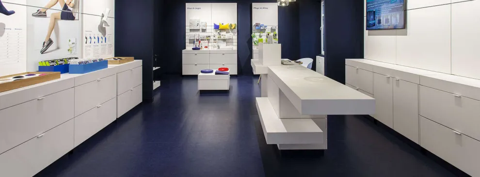 Linoleum DLW Compact MARMORETTE NEOCARE™