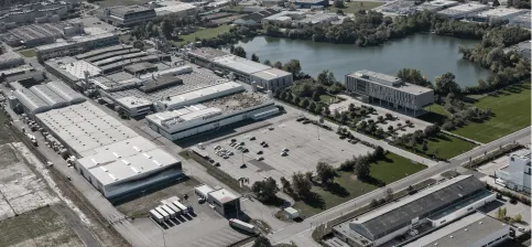 Wr. Neudorf. Produktionsstandort, Österreich.