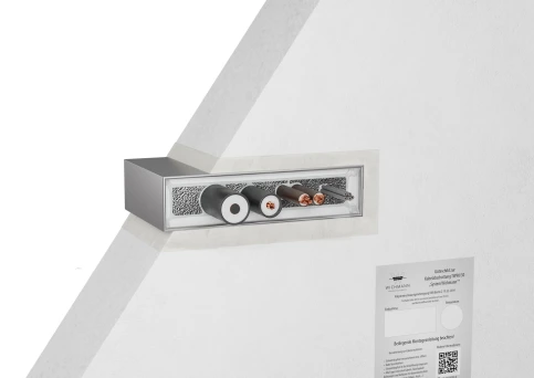 Faltbox TW90 Wandeinbau