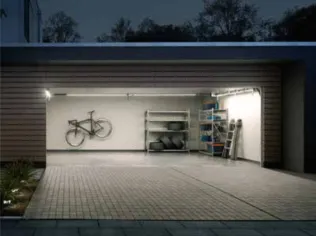 mit LED Beleuchtung innen