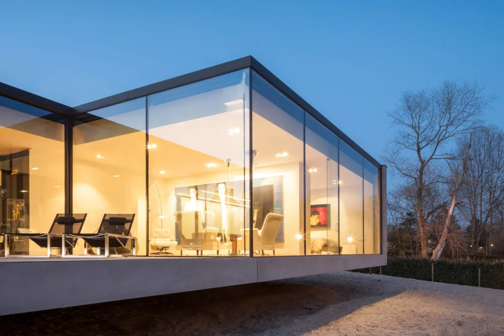 minimal windows®, Villa Glasscube, Foto: ©Tim van de Velde
