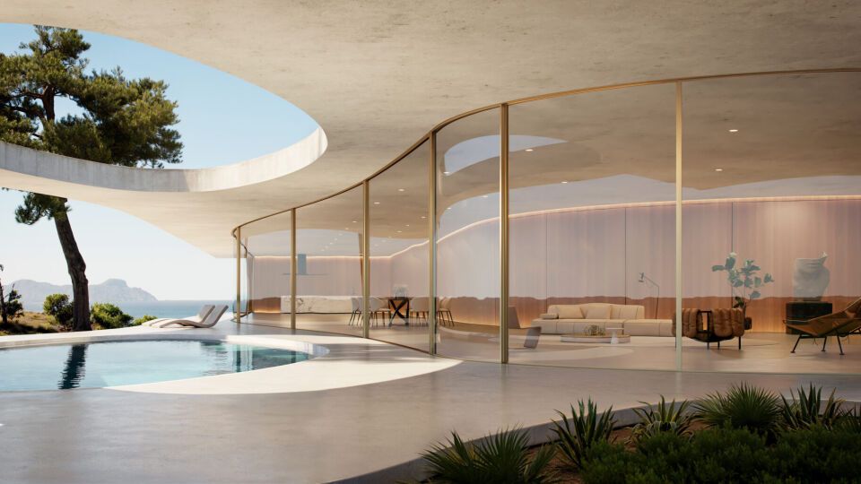 Keller minimal windows® curve Gebogene Glaselemente
