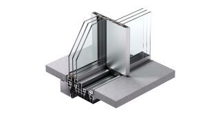 Keller minimal windows®4+ Ganzglas-Schiebefenstersystem