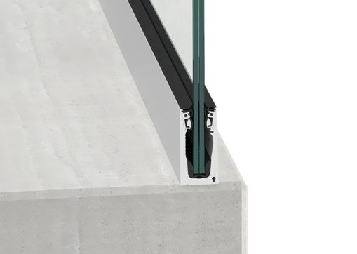 Glassline BALARDO hybrid hd Ganzglasgeländer