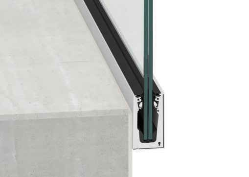 Glassline BALARDO hybrid hd Ganzglasgeländer