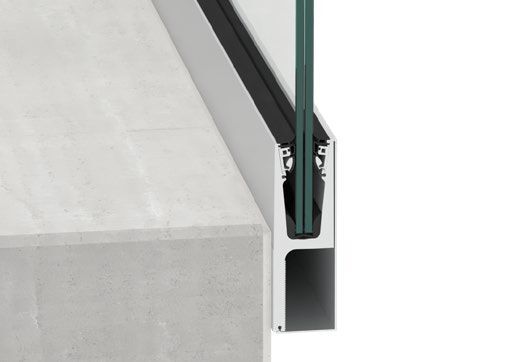 Glassline BALARDO hybrid hd Ganzglasgeländer