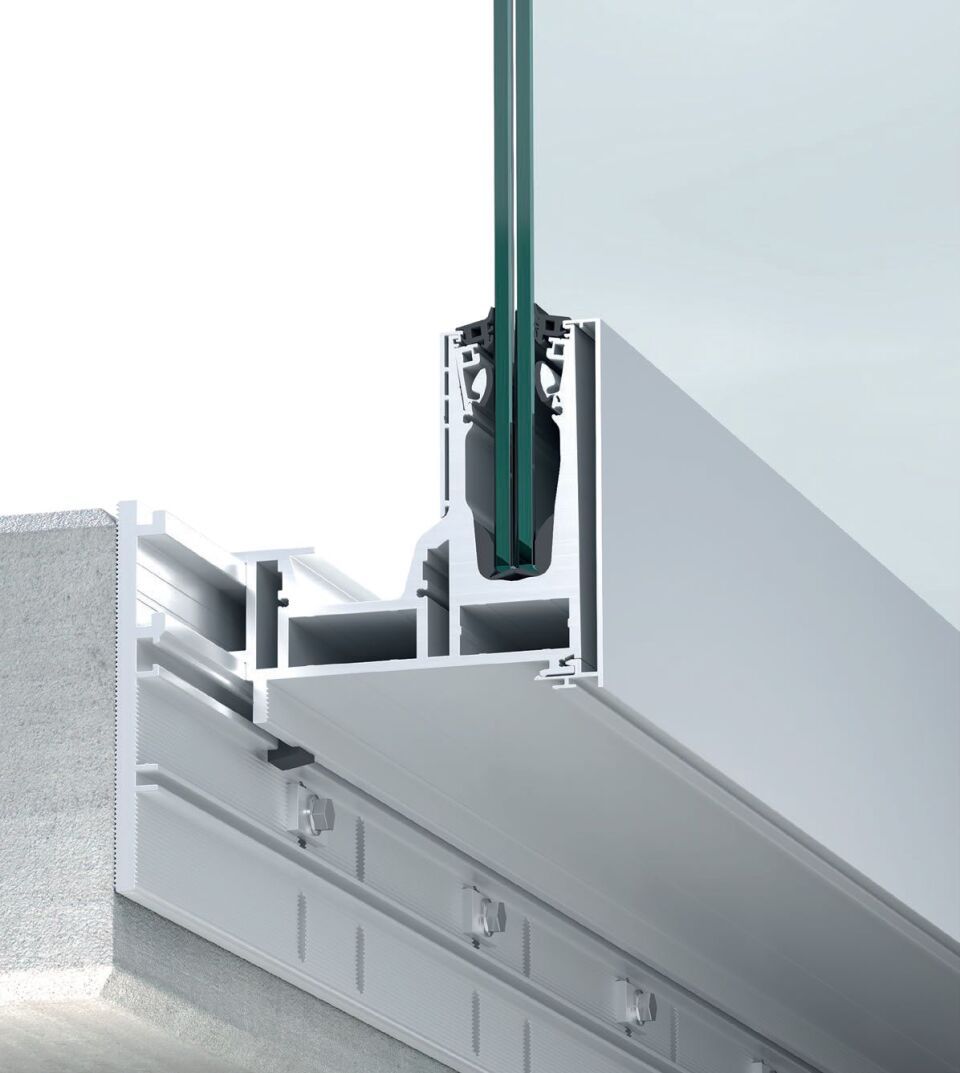 Glassline BALARDO aqua control Glasgeländer mit Entwässerung