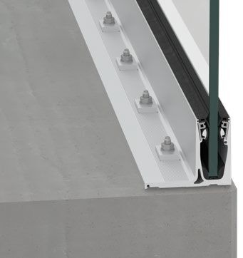 Glassline BALARDO hybrid lite Ganzglasgeländer