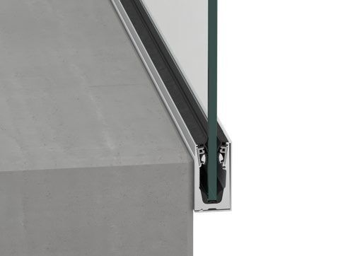 Glassline BALARDO hybrid lite Ganzglasgeländer